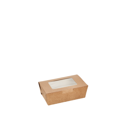 Small Kraft Deli Box with PLA Window