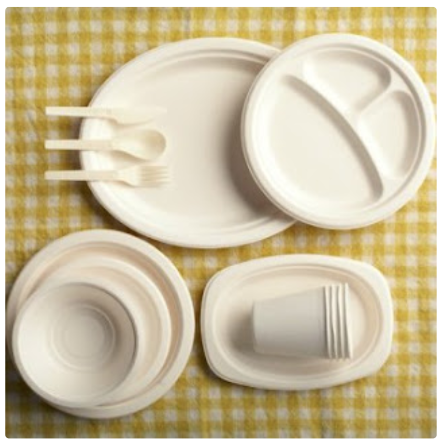 A range of biodegradable packaging products