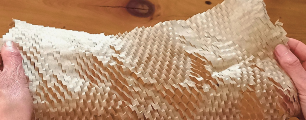 Green Home Honeycomb Kraft paper - an eco-friendly 'bubble wrap'